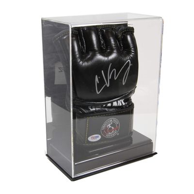 SAFTGARD SUPPLIES Deluxe Acrylic Single UFC/MMA Glove Display Case with Mirror Back