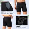 DAVID ARCHY Mens Underwear Wicking-Moisture Cooling Rayon Made From Bamboo Boxer Briefs with Support Pouch Fly 4 or 7 Pack view 2