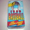 1990 Fleer Baseball Wax Box view 1