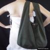 BTP! Thai Monk Buddha Cotton Sling Bag Crossbody Messenger Purse Hippie Hobo Grey L6 view 3