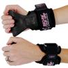 Cobra Grips PRO Weight Lifting Gloves Heavy Duty Straps Alternative to Power Lifting Hooks for Deadlifts with Built in Adjustable Neoprene Padded Wrist Wrap Support Bodybuilding (FIT Black Rubber) view 3