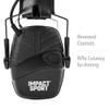 Howard Leight Impact Sport Electronic Earmuff, Med/Large, Black (R-02524) view 4