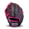 Franklin Sports Windmill Series Lefty Fielding Glove, Pink/Gray/Black/, 11-Inch view 1