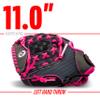 Franklin Sports Windmill Series Lefty Fielding Glove, Pink/Gray/Black/, 11-Inch view 3