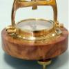 Hampton Nautical Solid Brass Alidade Compass, 14", Brass view 2