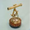 Hampton Nautical Solid Brass Alidade Compass, 14", Brass view 4