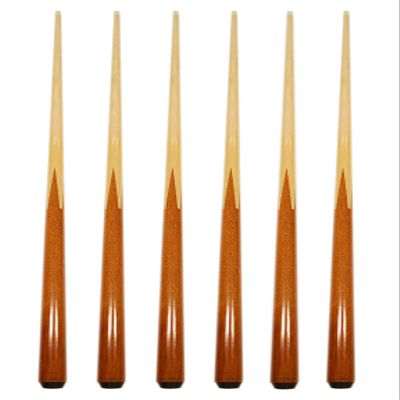 HAN'S DELTA Set of 6 Pool Cues New 57" Real 4-Prong House Bar Billiard Pool Cue Stick