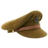 IMA British WWII Officer Peaked Visor Cap- Size US 7.5 (60cm) Olive Drab view 1