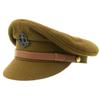 IMA British WWII Officer Peaked Visor Cap- Size US 7.5 (60cm) Olive Drab view 3