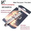 Tragoods Premium Bicycle Tire Lever Tyre Spoon Iron Changing Tool, Bike Tire Levers Premium Stainless Steel Levers to Repair Bike Tube, Best Tire Changing Tool, Set of 3 view 4