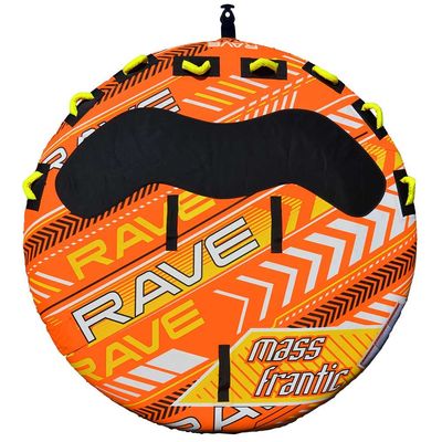 RAVE Sports Mass Frantic 4 Person Towable Tube 2.0 Edition