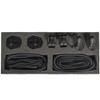 Radar Lace Lock Kit (2 bungees w/Locks and 2 Laces w/Locks), Black view 2
