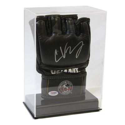 SAFTGARD SUPPLIES Deluxe Acrylic UFC / MMA Glove Display Case - Clear