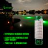 Green Blob Outdoors Green Underwater Fishing Attracting Light 7500 Lumens 12V for Boats 30ft Cord Alligator Clips & Cig Lighter QD Adapters LED Fish Attractor Snook Crappie Bass Catfish Made in Texas view 3
