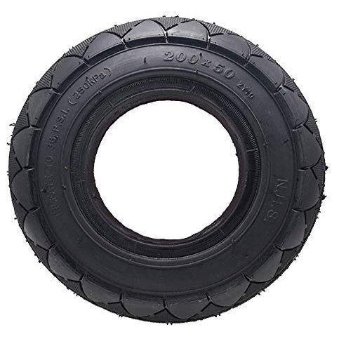 200x508x2Scooter Tubeless Solid No Flats Tire For Razor 200 X 50 (8 X 2) E100 E150 E175 E200