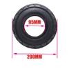 200x508x2Scooter Tubeless Solid No Flats Tire For Razor 200 X 50 (8 X 2) E100 E150 E175 E200 view 2