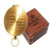 Engraved Compass with Thoreau's Go Confidently Quote (Compass & Box) view 1