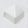 6x6 (5-7/8" x 5-7/8") Square Pyramid Style Cap Boat Dock Pylon Piling Cap Cover Conehead Cone Black or White (White, 1) view 1