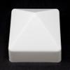 6x6 (5-7/8" x 5-7/8") Square Pyramid Style Cap Boat Dock Pylon Piling Cap Cover Conehead Cone Black or White (White, 1) view 4