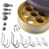 Yoyito Aluminum Hand Line Reel Pocket / Travel Fishing Kit (Gold Reel / 30 lb Clear line) view 1