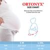 ORTONYX Maternity Support Belt - Back, Pelvic, Hip, Abdomen, Sciatica Pain Relief - Belly Band for Pregnant Women - S/M Black view 4