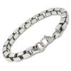 Steelmeup Stainless Steel Box Link Chain Men Bracelet 8mm 9inch view 2