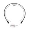 MansWill Men's Metal Headband for Long Hair, Spring Hair Band for Men, Flexible Slicked Back Headband for Sports, Running, Workout, Fashion Pigtail Hair Accessory Small Spring view 2