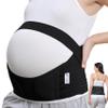 NeoTech Care Pregnancy Belly Band Maternity Belt, Back/Abdomen/Waist/Pelvis Support (Size M, Black Color) view 1