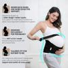 NeoTech Care Pregnancy Belly Band Maternity Belt, Back/Abdomen/Waist/Pelvis Support (Size M, Black Color) view 3