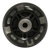 KSS 82A Skate Ripstik Light Up LED Inline Wheels with Bearings (2 Pack), 76mm, Black view 1