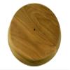 Whitecap Industries 60476 Canted Teak Winch Pad - 6-1/2" Top Diameter, 15 Angle,beige/brown view 2