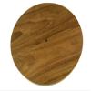 Whitecap Industries 60476 Canted Teak Winch Pad - 6-1/2" Top Diameter, 15 Angle,beige/brown view 3