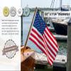 Whitecap Teak Boat Flag Pole, 60-Inch view 2