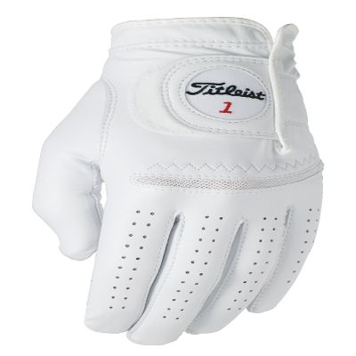 Titleist Perma-Soft Mens Cadet LH Pearl, White, Large