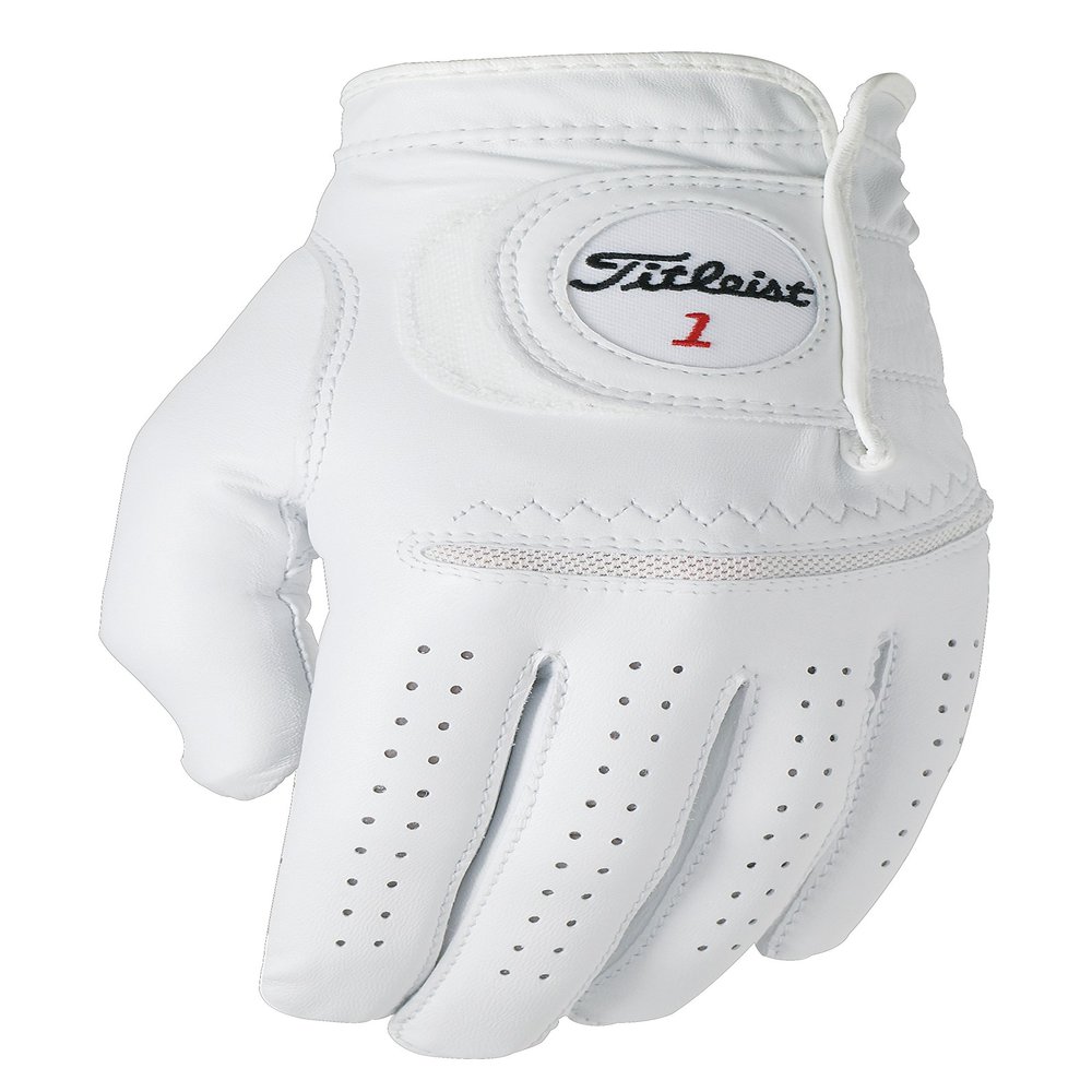 Titleist Perma-Soft Mens Cadet LH Pearl, White, Large