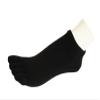 COUVER 5 Finger Black Men's/Women's No Show Toe socks view 1