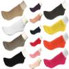COUVER 5 Finger Black Men's/Women's No Show Toe socks view 3