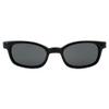 Pacific coast sunglasses Original X-KD's Biker Shades 20% Larger Black Frames Polarized Grey Lens view 2
