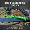 12 Ultra Bright Emergency Glow Sticks - Individually Wrapped Long Lasting Industrial Grade Glowsticks for Survival Gear, Camping Lights, Power Outages and Military Use (Green) view 2