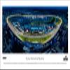 Daytona International Speedway - Night Race - Unframed NASCAR Poster by Blakeway Panoramas view 1