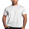 Arctic Cool Mens Crew Neck Cooling T-Shirt  Sweat-Activated Moisture Wicking Performance Tee for Hot Weather, Outdoor Work & Training, Arctic White, L view 1