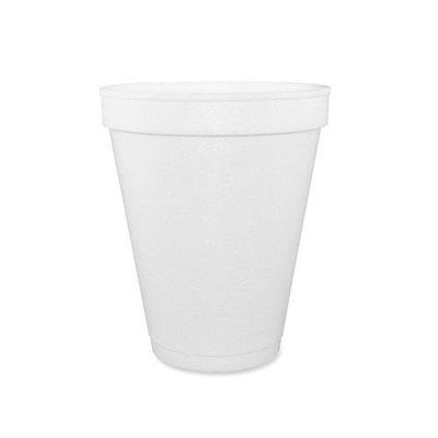 Foam Cups, 14 oz., 1000/CT, White, Sold as 1 Carton - Genuine Joe Foam Cups, 14 oz., 1000/CT, White