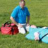 Polar Life Pod portable, collapsible immersion system to facilitate rapid on-site cooling of individuals experiencing exertional heat illness. view 3