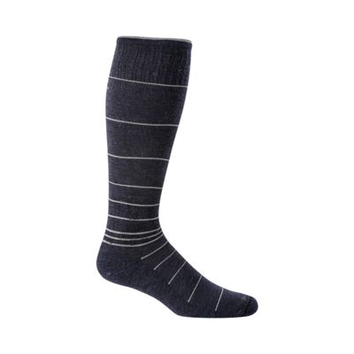 Sockwell Men's Circulator Moderate Graduated Compression Sock, Navy - L/XL