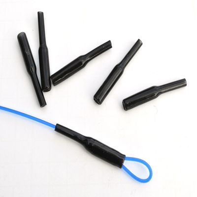 Black Crimp Protectors Rigs 25 Pieces Decoy and Lure rigs
