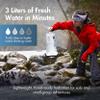 Katadyn Gravity BeFree 3.0L Water Filter, Fast Flow, 0.1 Micron EZ Clean Membrane Personal Small Group Camping, Backpacking Emergency Preparedness, Clear, 8020470 view 2