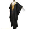 Desert Dress Arab Dress Mens Thobe Saudi Mens Robe Eid Arabic Bisht Coat Imam Sheikh - Black view 2