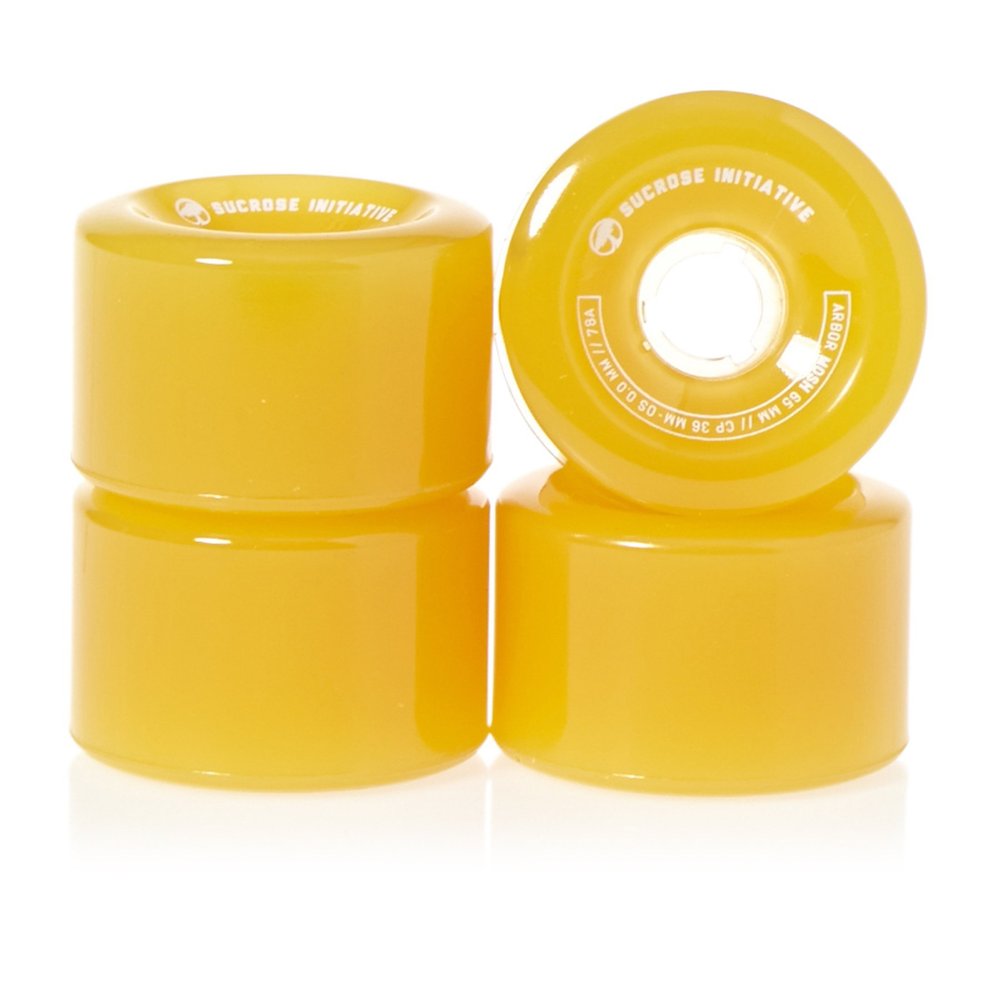 Arbor Mosh Fusion - 65Mm - 78A - Ghost Yellow (Set of 4)