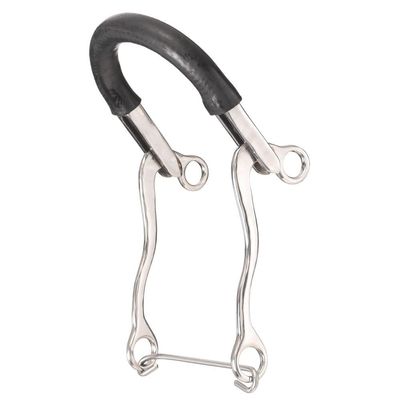 Tough 1 Kelly Silver Star Mini Hackamore w/Rubber Tubing