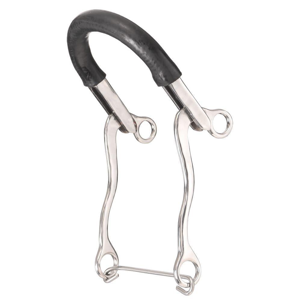 Tough 1 Kelly Silver Star Mini Hackamore w/Rubber Tubing